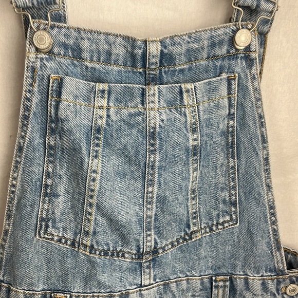 We the free Denim skirt Overalls small Bardot - Picture 7 of 10